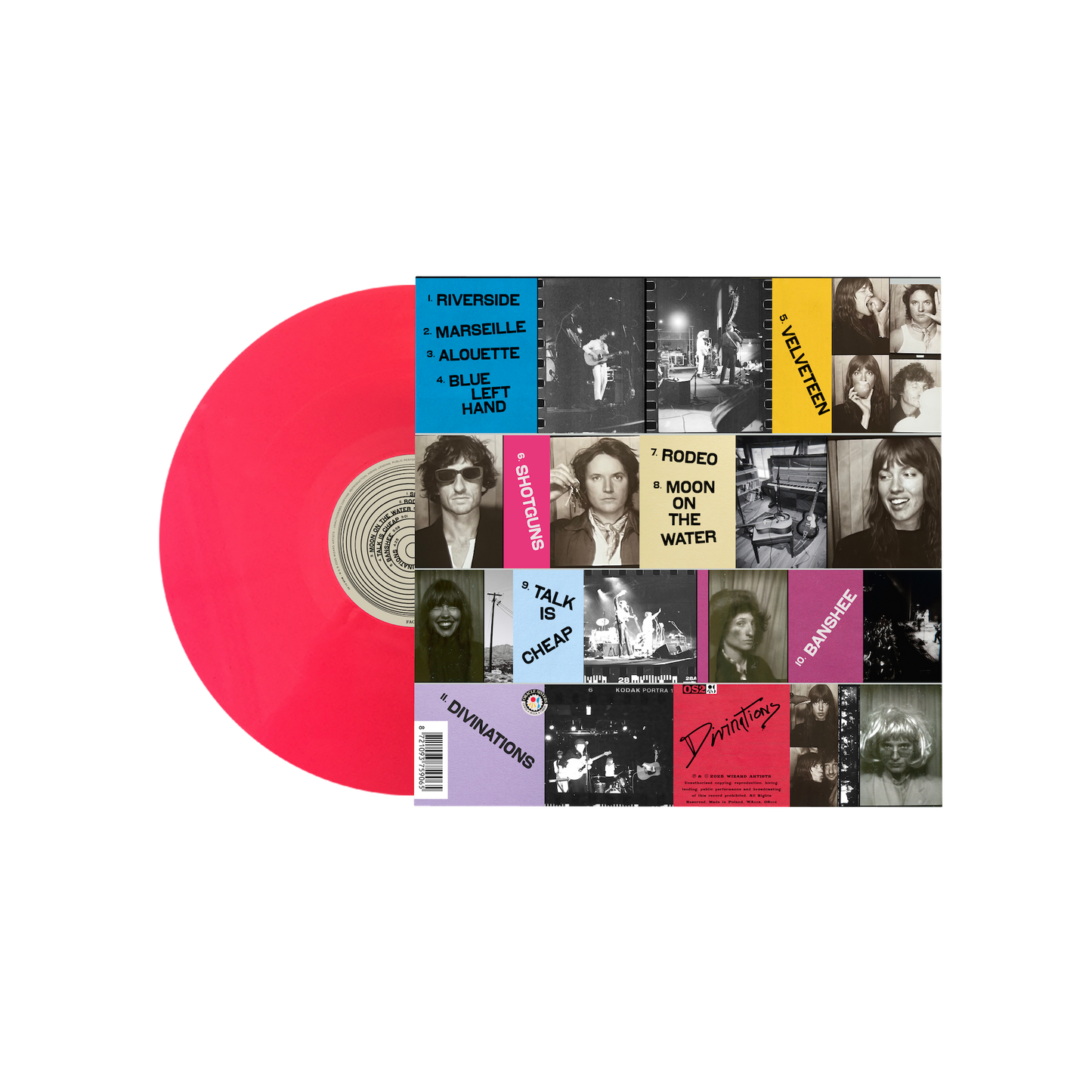 Divinations Pink LP UK